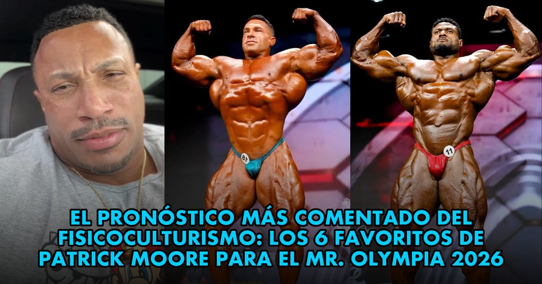 El Pronóstico Más Comentado del Fisicoculturismo: Los 6 Favoritos de Patrick Moore para el Mr. Olympia 2026