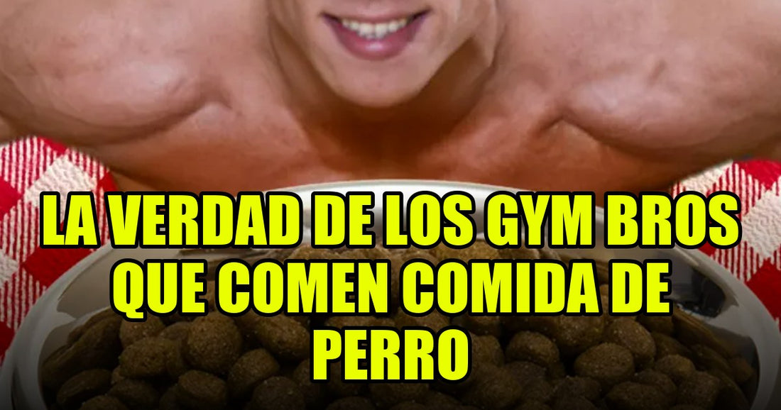 Gym bro y su dieta