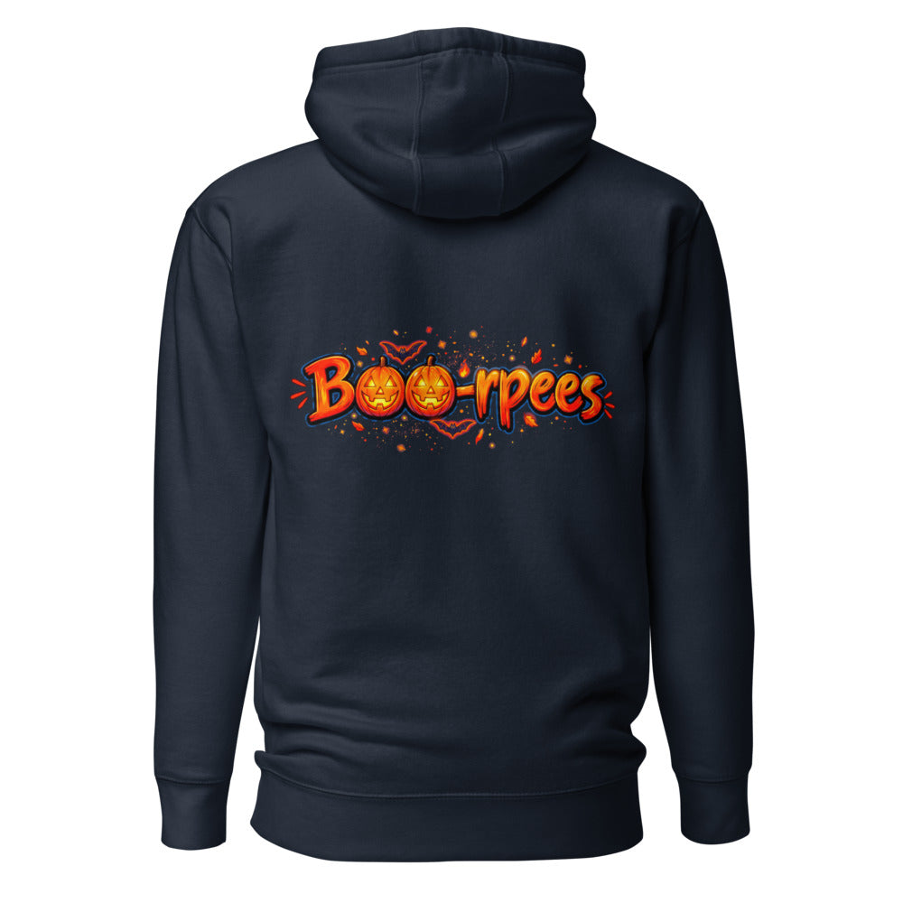 Hoodie Boo-rpees Halloween Pumpkin Burpees - Espalda