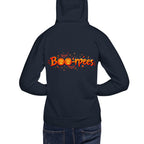 Hoodie Boo-rpees Halloween Pumpkin Burpees - Modelo masculino espalda