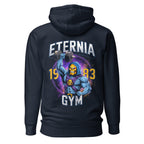 Hoodie Skeletor Eternia Gym 1983 Raised Dumbbell - Espalda