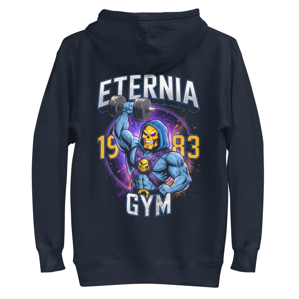 Hoodie Skeletor Eternia Gym 1983 Raised Dumbbell - Plano