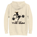 Hoodie Off To The Gym Witch Barbell - Plano