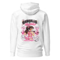 Hoodie Barbells And Ponytails Kawaii Gym - Espalda