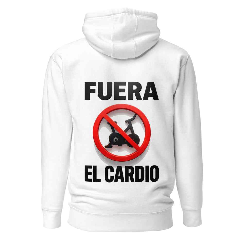 Hoodie Fuera El Cardio - Espalda