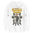 Hoodie Pulgar Arriba Power Rack Traje Gris - Plano