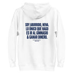 Hoodie Soy Aburrido Nena Gimnasio Y Dinero - Plano