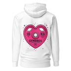 Hoodie Strength With Purpose Pink Heart Plate - Espalda