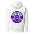 Hoodie TMNT Shredder's Gym 1984 Purple Emblem - Espalda