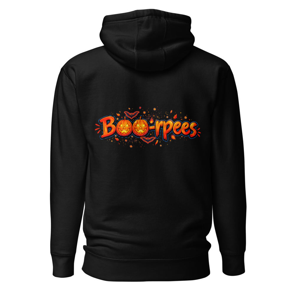 Hoodie Boo-rpees Halloween Pumpkin Burpees - Espalda