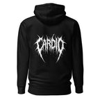 Hoodie Cardio Death Metal Espinas Blancas - Espalda