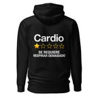 Hoodie Cardio Una Estrella Respirar Demasiado - Espalda