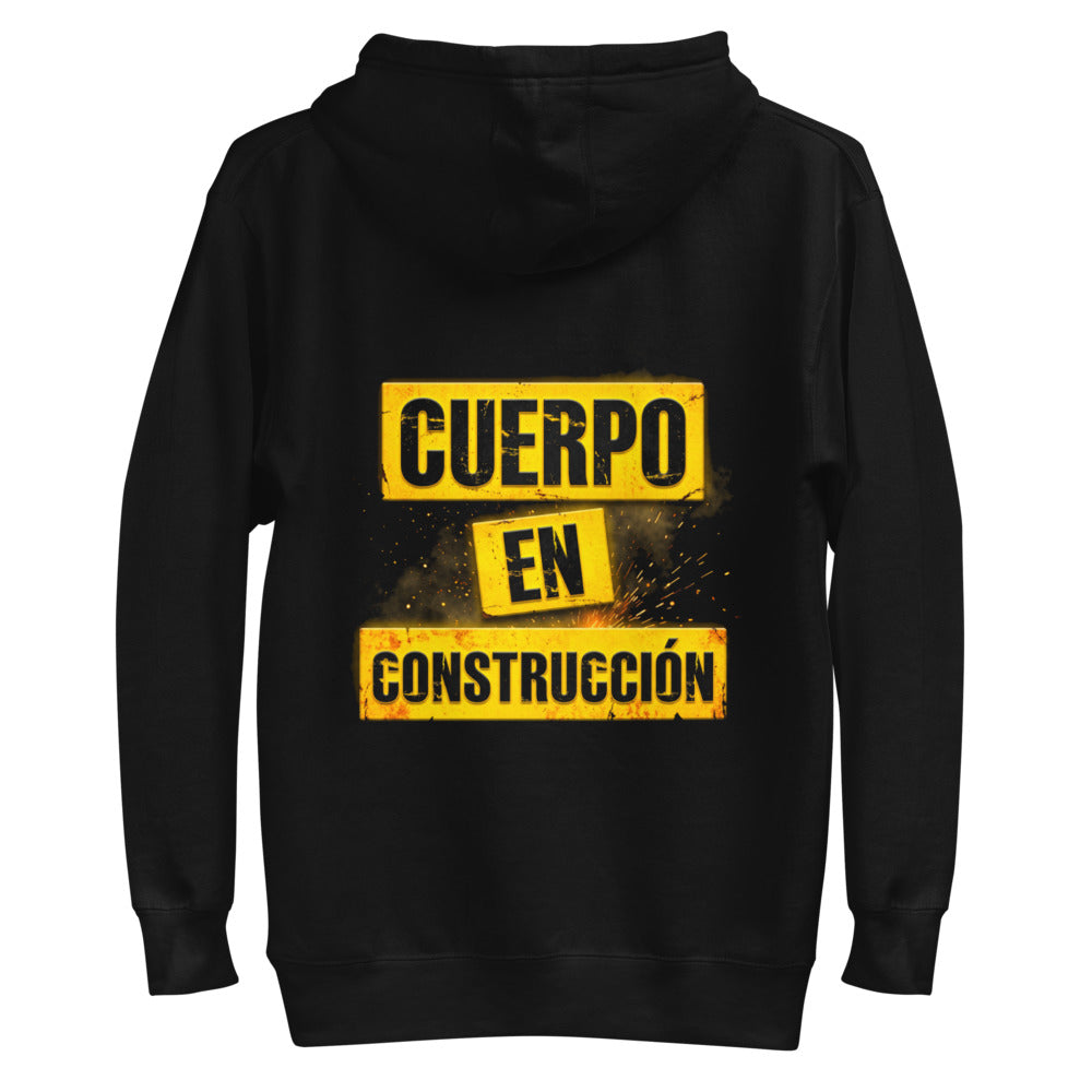 Hoodie Cuerpo En Construcción Gym - Plano
