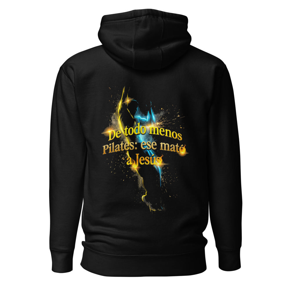 Hoodie De Todo Menos Pilates Ese Mató A Jesús - Espalda