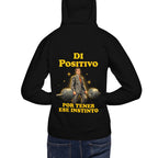Hoodie Di Positivo Por Tener Ese Instinto - Modelo masculino espalda