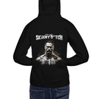 Hoodie Dont Be Skinny Bodybuilder Gym Humor - Modelo masculino espalda
