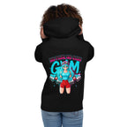 Hoodie Dragon Ball Bulma No Pain No Gain - Modelo femenina espalda