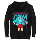 Hoodie Dragon Ball Bulma No Pain No Gain - Plano