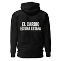 Hoodie El Cardio Es Una Estafa - Espalda