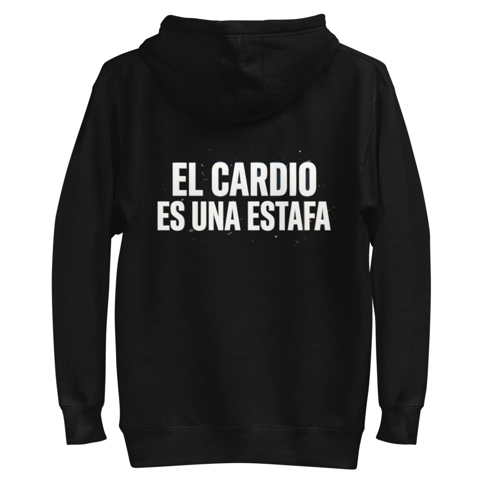 Hoodie El Cardio Es Una Estafa - Plano