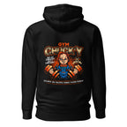 Hoodie Hola Soy Chucky Vamos A Entrenar - Espalda