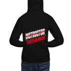 Hoodie Instructor Torturador - Modelo masculino espalda
