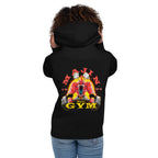 Hoodie Majin Buu Gym 1994 - Modelo femenina espalda