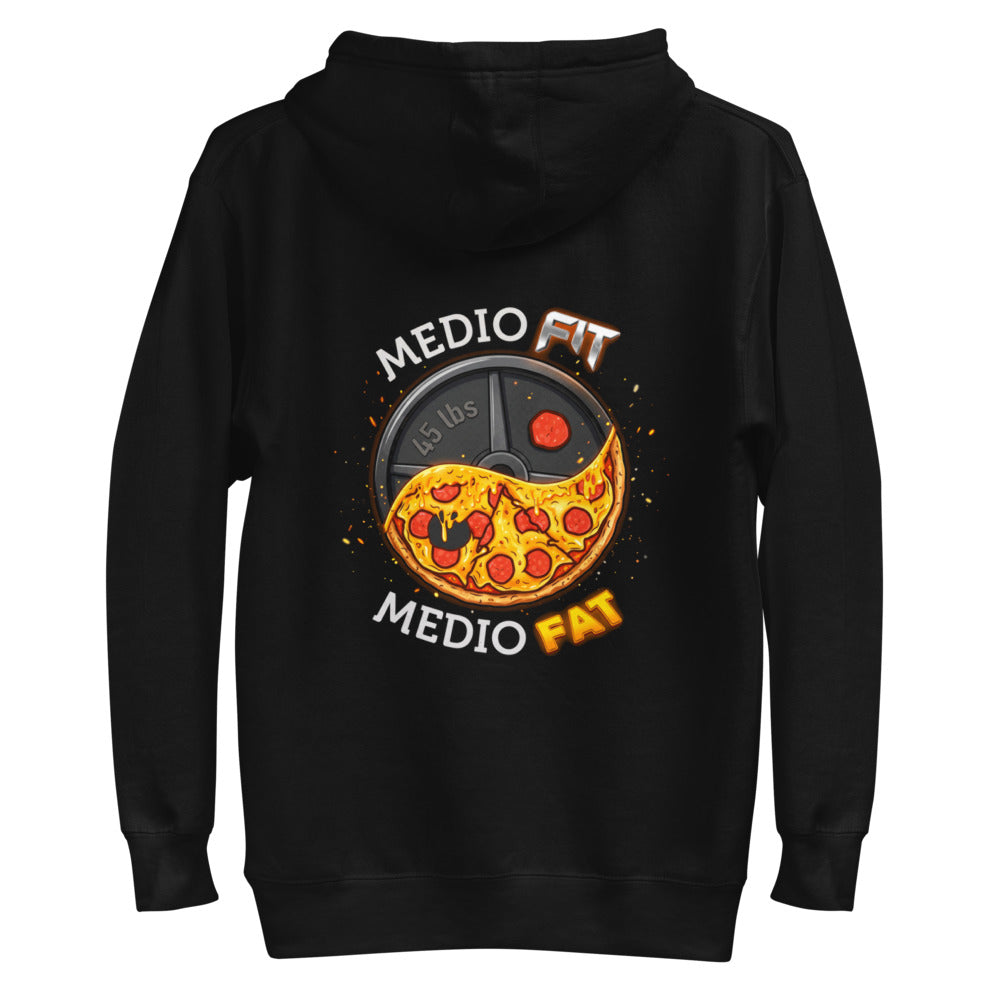 Hoodie Medio Fit Medio Fat Pizza Weight Plate - Plano