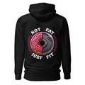 Hoodie Not Fat Just Fit Donut Plate - Espalda