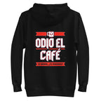Hoodie Odio El Café Es Broma ¿Te Imaginas? - Plano