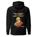 Hoodie Platón Cuánto Levantas En Banca - Espalda