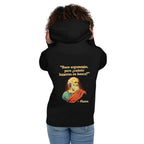 Hoodie Platón Cuánto Levantas En Banca - Modelo femenina espalda
