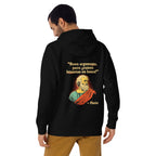Hoodie Platón Cuánto Levantas En Banca - Modelo masculino espalda 2