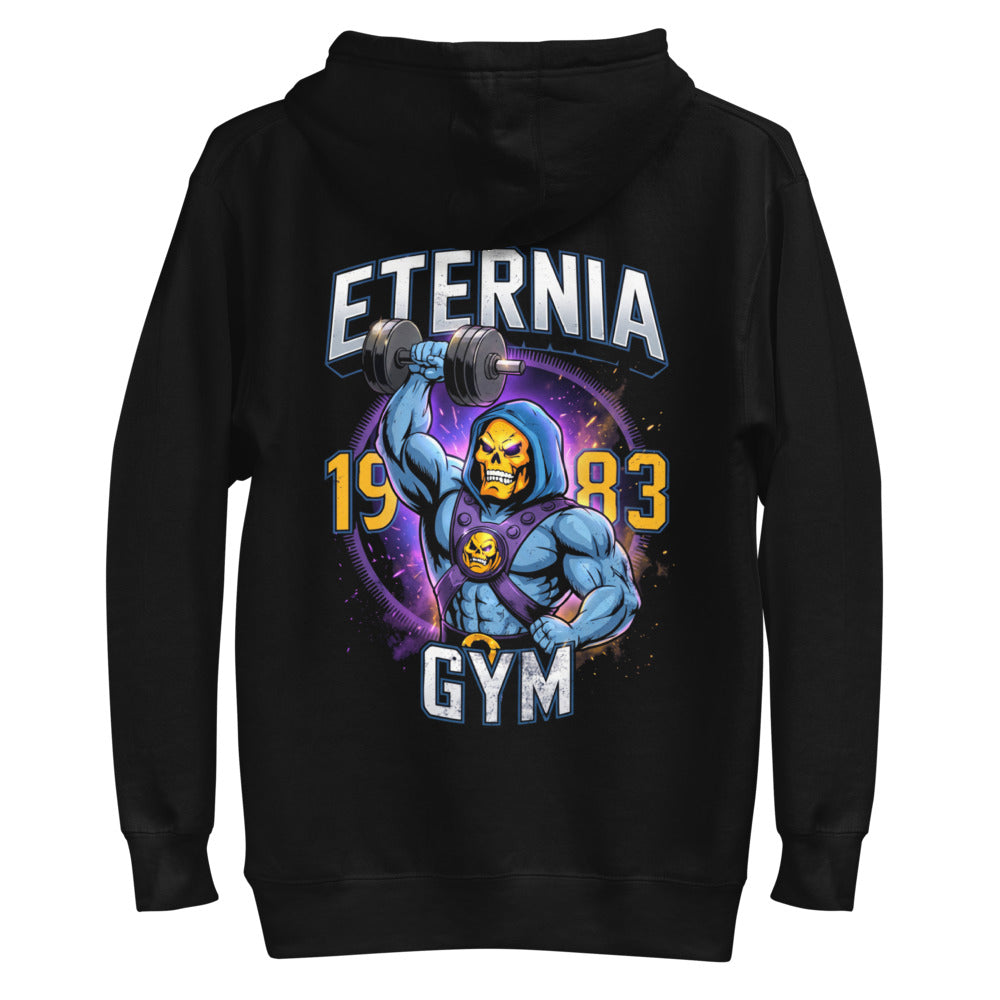 Hoodie Skeletor Eternia Gym 1983 Raised Dumbbell - Plano
