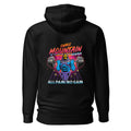 Hoodie Skeletor Synthwave All Pain No Gain - Espalda