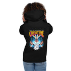 Hoodie This Is Your Body On Creatine - Modelo femenina espalda
