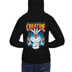 Hoodie This Is Your Body On Creatine - Modelo masculino espalda