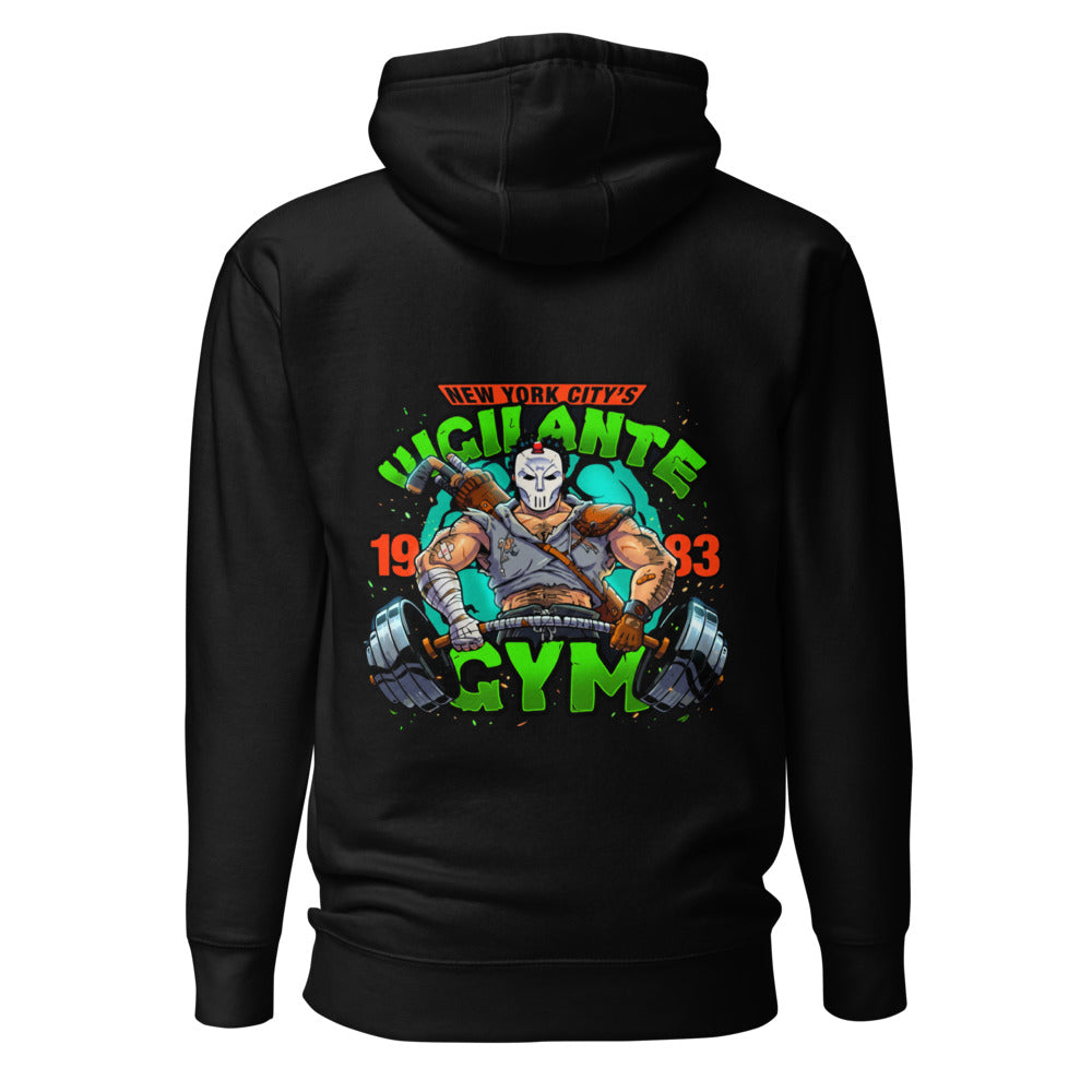 Hoodie TMNT Casey Jones Vigilante Gym - Espalda