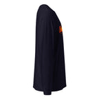 Manga larga Boo-rpees Halloween Pumpkin Burpees - Lateral fantasma