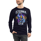 Manga larga Skeletor Eternia Gym 1983 Raised Dumbbell - Modelo masculino