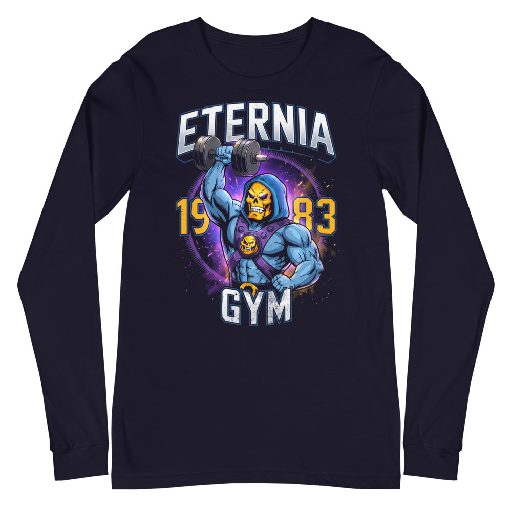 Manga larga Skeletor Eternia Gym 1983 Raised Dumbbell - Plano