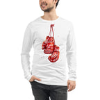 Manga larga Float Like A Butterfly Sting Like A Bee - Modelo masculino