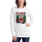 Manga larga No Excuses Even On Christmas - Modelo femenina