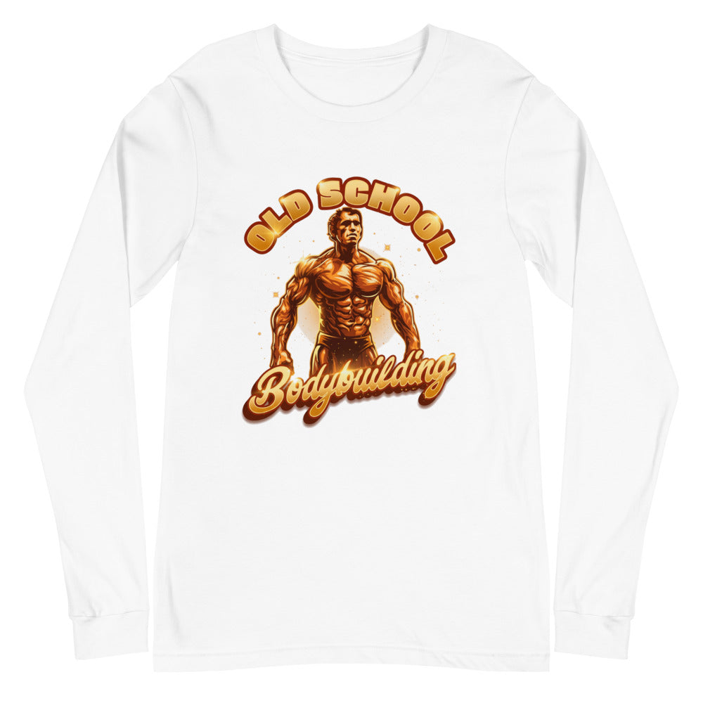 Manga larga Old School Bodybuilding Gold Physique - Plano