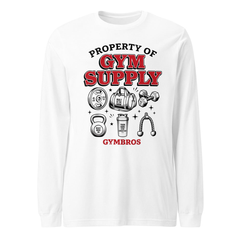 Manga larga Property Of Gym Supply Kettlebell Shaker - Frente