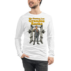 Manga larga Pulgar Arriba Power Rack Traje Gris - Modelo masculino