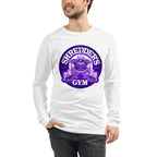 Manga larga TMNT Shredder's Gym 1984 Purple Emblem - Modelo masculino