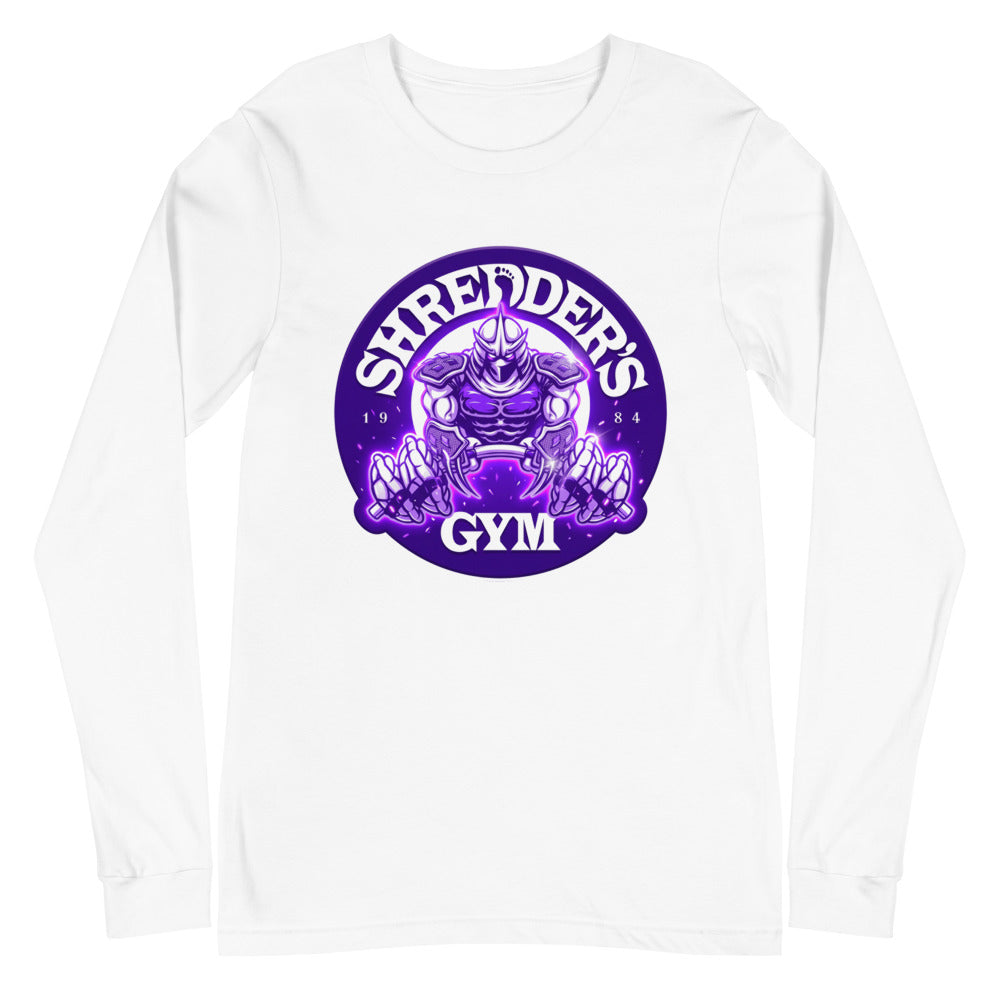Manga larga TMNT Shredder's Gym 1984 Purple Emblem - Plano