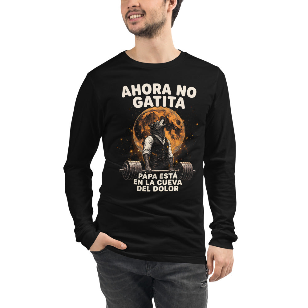 Manga larga Ahora No Gatita Papá Está En La Cueva Del Dolor - Modelo masculino
