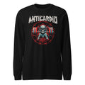 Manga larga Anticardio Calavera Barra Alambre De Púas - Frente